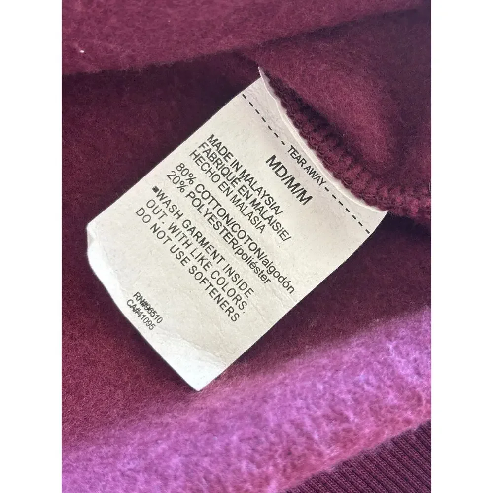 Under Armour Rival Fleece Antler Logo Pullover Hoodie Mens Medium Maroon Hunting